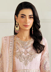 Celine By Alizeh Embroidered Chiffon 3 Piece Unstitched Suit AF25C D-8006 IZNA